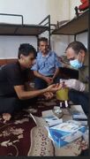 کوار | اجرای پویش آموزشی و غربالگری رایگان HIV و هپاتیت C در مرکز اقامتی «آرامش» شهرستان کوار