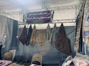 خرم بید|نمایشگاه صنایع دستی معلولین مرکز فرشتگان با استقبال پرشور شهروندان برپا شد