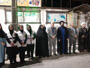 حضور نماینده مردم نور و محمودآباد در مجلس شورای اسلامی و مدیرکل بهزیستی مازندران در اجتماع بزرگ مردمی عاشقان ولایت در شهرستان نور