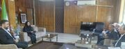 دیدار مدیرکل بهزیستی آذربایجان غربی با فرماندار شهرستان سردشت