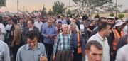 حضور خانواده بزرگ بهزیستی بوکان در آیین باشکوه جاماندگان اربعین حسینی