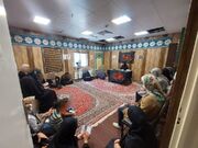 طالقان | مراسم سوگواری اربعین حسینی در بهزیستی شهرستان طالقان برگزار شد