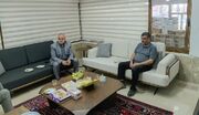 شهریار | تقویت شبکه حمایت‌های اجتماعی؛ دیدار رئیس اداره بهزیستی با نیکوکار برجسته.