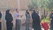 آیین بدرقه کاروان زیارتی مددجویان و توانخواهان به کربلای معلی در کامیاران برگزار شد