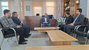 تجلیل از مجموعه قضایی شهرستان میانه به مناسبت هفته دولت