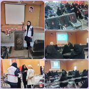 حضور کارشناسان اورژانس اجتماعی خوسف در کارگاه «بانوی کارمند تراز»