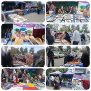 برگزاری نمایشگاه دستاورد و توانمندی مددجویان تحت حمایت بهزیستی در شهرستان کلاله