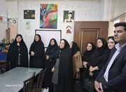 حضور مدیرکل امور بانوان استانداری در مرکز نگهداری معلولین اعصاب و روان سرای نیکان