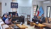 ملاقات مردمی فرماندار شهرستان آستارا با حضور رئیس اداره بهزیستی 