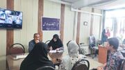 همزمان با هفته جهانی ناشنوایان؛ میز خدمت در بهزیستی نهاوند برگزار شد