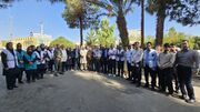 حضور بسیجیان بهزیستی سیستان و بلوچستان در اجتماع «نمایش اقتدار بسیج»