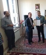 دماوند | تجلیل از کارمندانِ فرزند رزمنده و ایثارگر در اداره بهزیستی