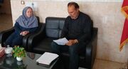 برگزاری جلسه مشترک رئیس بهزیستی و رئیس بنیاد مسکن پلدشت در راستای تأمین مسکن مددجویان