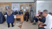 خدمات بهداشتی و درمانی به سالمندان محله نشمیلان سقز ارائه شد