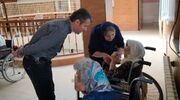 تأکید بر تقویت خدمات سلامت سالمندان در بازدید مسئولان بهداشت و درمان مهاباد از خانه سالمندان