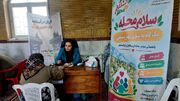 ارائه خدمات تخصصی رایگان به سالمندان روستای کش طالقان در قالب طرح «سلام محله