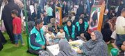 میناب | ارائه خدمات مشاوره و حمایت‌های روانی تیم محب بهزیستی همزمان با برگزاری جشن «ستاره‌های میناب»
