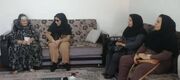 دیدار رئیس بهزیستی سردشت با خانواده دارای عضو نابینا به مناسبت هفته نابینایان