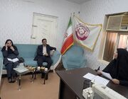 بررسی ظرفیت‌های اشتغال‌زایی و توسعه خدمات حمایتی در بازدید مدیر بهزیستی اهواز از مؤسسه خیریه کوثر