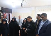  دیدار صمیمانه معاون امور توانبخشی سازمان بهزیستی کشور با کودکان خانه کوچک معلولان ذهنی خفیف "ماندگار مهر پویا" عباس‌آباد