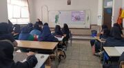 برگزاری کارگاه آموزشی سلامت روان در مدرسه شهید نیلوفری شهر ربط با استقبال دانش‌آموزان