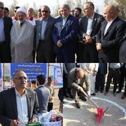 کلنگ‌زنی مجتمع بزرگ فرهنگی، ورزشی و توانبخشی شرق فارس در داراب