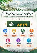 شمیرانات | اینفو گرافیک، تشریح وضعیت مراکز توانبخشی و مراقبتی شهرستان شمیرانات