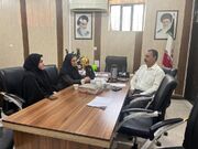 زرین‌دشت | گامی در مسیر شهرِ دسترس‌پذیر؛ پیگیری پویش «هر شهر، یک پیاده‌رو مناسب‌سازی‌شده» در حاجی آباد
