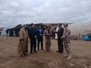 بازدید امام جمعه و فرماندار سیروان و بخشدار کارزان از عشایر منطقه نمکلان/ فاتحان میمک مرزداران شجاع کشور هستند