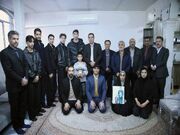 تجلیل فدراسیون تکواندو از خانواده شهید خدابنده‌لو