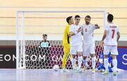 جام ملت‌های فوتسال آسیا/ پیروزی سوم شاگردان شمسایی با پنج گل