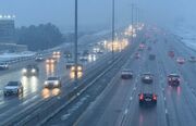 محورهای مواصلاتی استان قزوین بارانی و برفی است/ از سفرهای غیر ضروری خودداری کنید