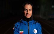 دو و میدانی داخل سالن قهرمانی آسیا / دختر ایرانی به مدال برنز ۸۰۰ متر دست پیدا کرد
