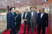 بازدید وزیر فرهنگ و وزیر ورزش از نمایشگاه هنرهای تجسمی «ایران من»