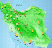 اختلاف دمای ۳۶ درجه‌ای بین زنجان و بندرعباس در کشور