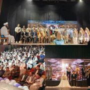 جشن وصال ۲۰۰ زوج جوان گلستانی در گرگان برگزار شد