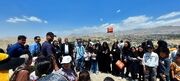 شور و نشاط ورزشی در گلگشت غدیر روستای کرشت پردیس