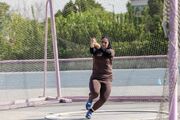 کسب مدال برنز مسابقات جایزه بزرگ دوومیدانی بانوان کشور توسط بازیکن استان مرکزی