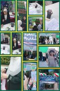 برنامه شادپیمایی و غرفه‌های فرهنگی ویژه کودکان در کرمانشاه برگزار شد
