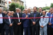 تقاطع غیرهمسطح آیت‌الله رودباری رشت به بهره‌برداری رسید