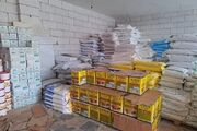 بیش از ۲۰۲ تن انواع کالای اساسی احتکاری کشف شد