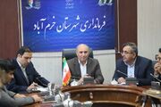 تاکید فرماندار خرم‌آباد بر ضرورت تسریع در روند تعیین تکلیف واحدهای خسارت‌دیده از جنگ