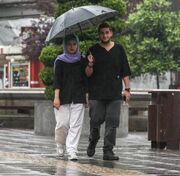 رگبار باران در شمال غرب و شمال شرق کشور