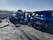 برخورد مرگبار پراید و نیسان در کنارگذر شمالی اراک؛ ۴ نفر جان باختند