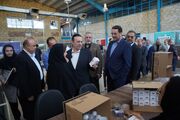 بازدید استاندار قزوین از واحدهای تولیدی کانون معلولین توانا