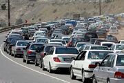 ترافیک نیمه‌سنگین در برخی محورهای ورودی تهران/ادامه انسداد جاده قدیم کرج-چالوس تا پایان امروز