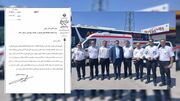 تقدیر رئیس مجمع نمایندگان استان مرکزی و عضو کمیسیون بهداشت و درمان مجلس از اورژانس ۱۱۵ استان مرکزی