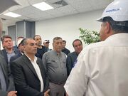 بازدید معاون اجرایی رئیس‌جمهور از شرکت پتروپالایش دهلران