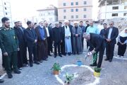 ساخت اولین مدرسه استثنایی در شهر مهرگان آغاز شد