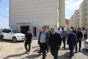 نماینده تاکستان در مجلس از پروژه های مسکن ملی در این شهرستان بازدید کرد